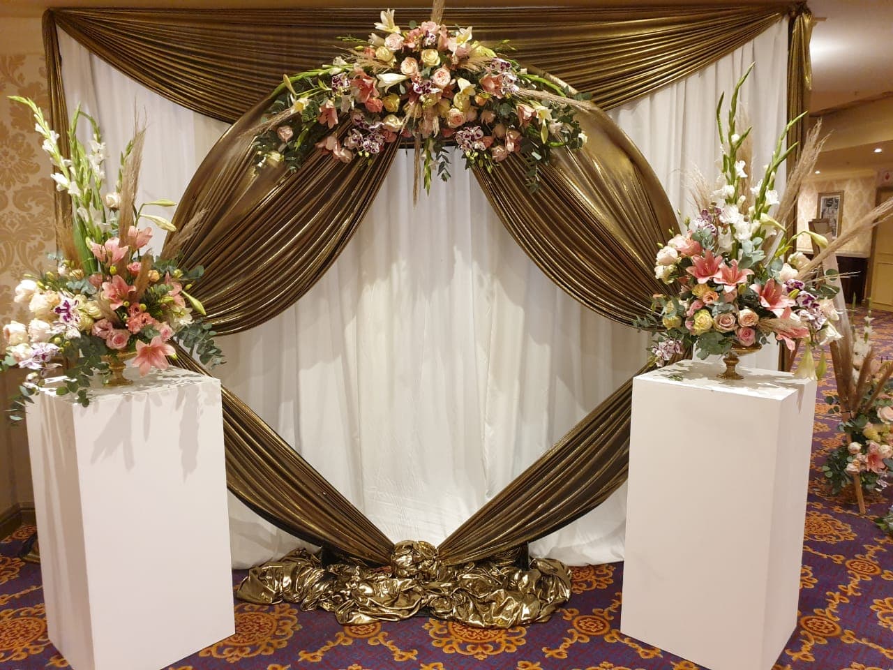 Grand hall florals arrangement